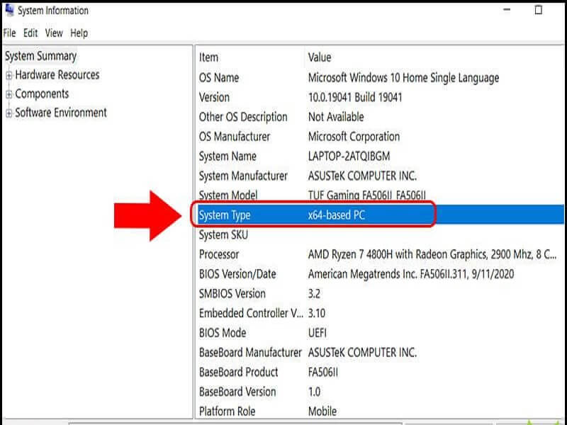 Kiểm tra hệ điều hành PC