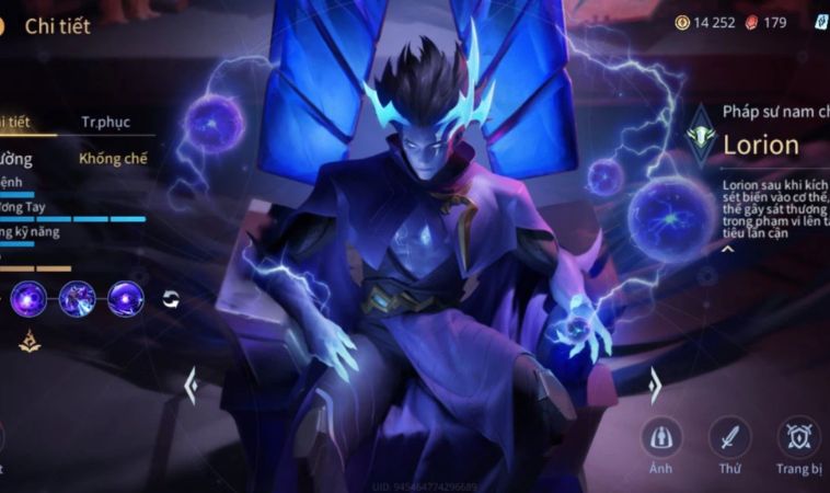 Hướng Dẫn Cách Chơi Tướng Lorion Cho Người Mới Bắt Đầu 4 Thông tin về tướng Lorion