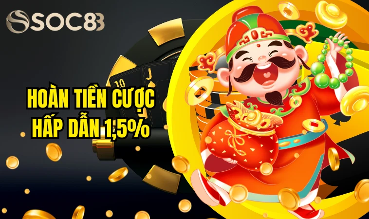 Nbet - Địa Điểm Cá Cược Giải Trí Hấp Dẫn Nhất Hiện Nay 4 Hoàn tiền cược hấp dẫn 1,5%