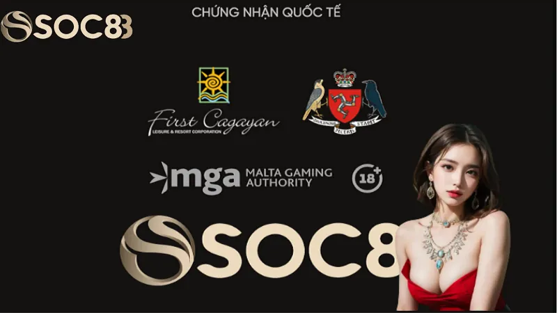 Soc88 vận hành uy tín với bộ giấy phép quốc tế