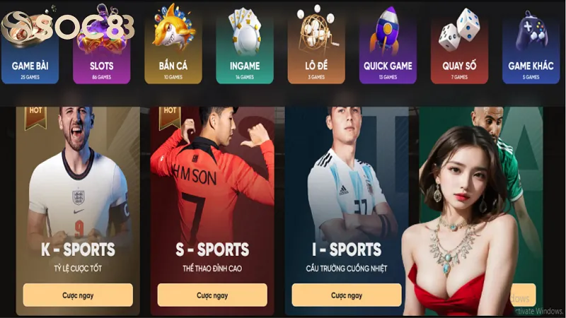 Kho sản phẩm giải trí đa tầng, đi đầu xu hướng